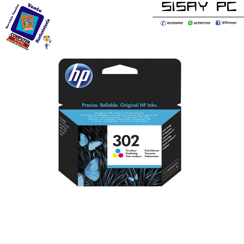 CARTUCHO HP 302 COLOR