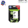 CARTUCHO HP 301 PACK 2 NEGRO-COLOR