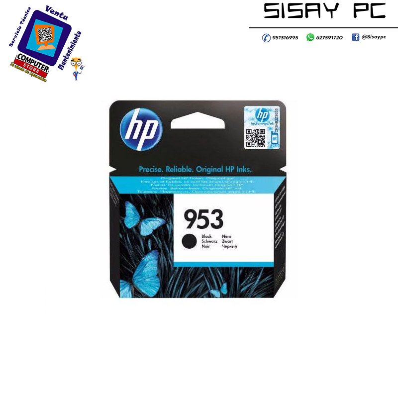 Cartucho de Tinta Original HP 953/ Negro