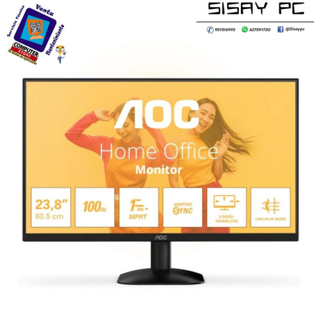 Monitor AOC 24B35HM2 24/ Full HD/ Negro"