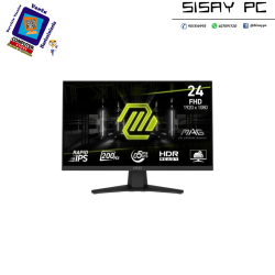 MONITOR GAMING 23.6 MSI G24C6 CURVO FHD 144HZ"