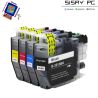 Tinta compatible  para BROTHER LC3213 Negro 400 pag.