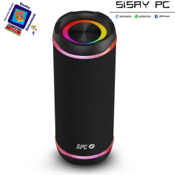 Altavoz con Bluetooth SPC Orbital Glow/ 25W/ 2.0