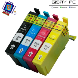 Tinta compatible para EPSON T1291 Negro 385 pag.