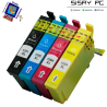 Tinta compatible para EPSON T1291 Negro 385 pag.
