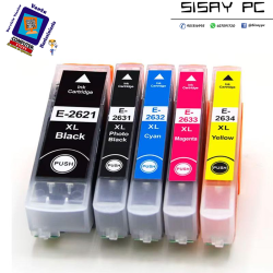 Tinta compatible para EPSON T2621 Negro 500 pag.