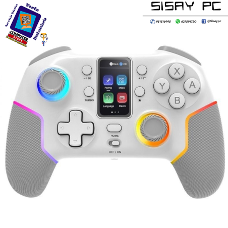 Gamepad Mars Gaming MGP-V3 Inalámbrico/ Blanco