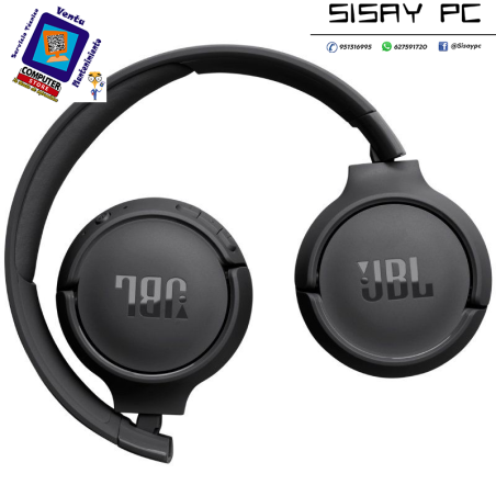 Auriculares Inalámbricos JBL Tune 525BT/ con Micrófono/ Bluetooth/ Negro