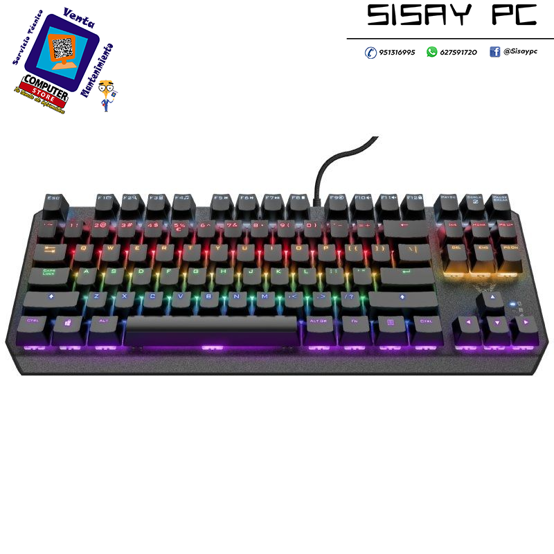Teclado Gaming Mecánico Trust Gaming GXT 834 Callaz