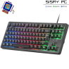 Teclado Gaming SemiMecánico Mars Gaming MK023