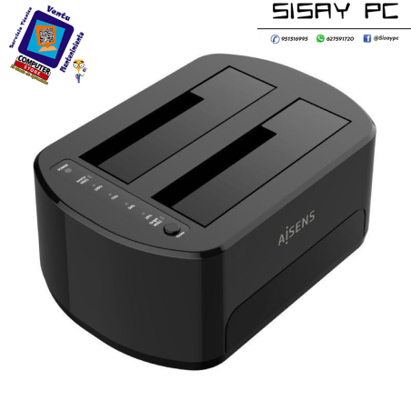 Docking Station para Discos Duros Aisens ASDS-D03B