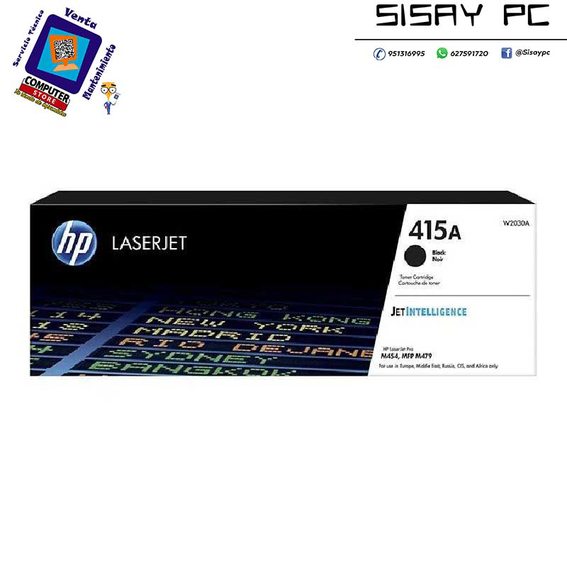 Tóner Original HP 415A/ Negro