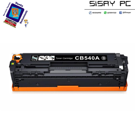 Toner  Dayma para HP CB540A (125A) / CE320A (128A) / CF210X (131X) / Canon 716/731 Negro 2200 pag.
