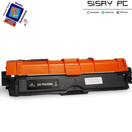 Toner compatible para BROTHER TN241/ TN242/ TN245/ TN246 NEGRO