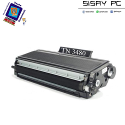 TONER COMPATIBLE BROTHER TN3430 / TN3480 Negro 8.000 pag.