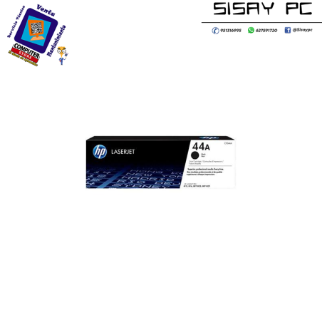 TONER HP CF244A NEGRO 1000PG 44A