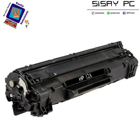 TONER COMPATIBLE CON HP 12A Q2612A LJ1010-1018