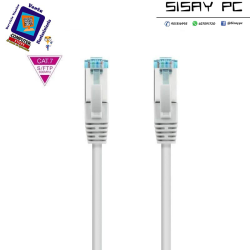Cable de Red RJ45 SFTP Cat.7/ 10m/ Blanco