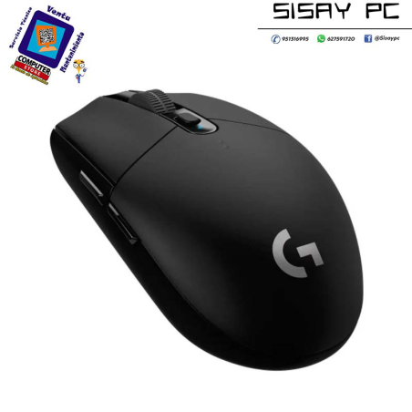 Ratón Gaming Inalámbrico Logitech G305 Lightspeed/ Baterí­a recargable Hasta 12000 DPI  Negro