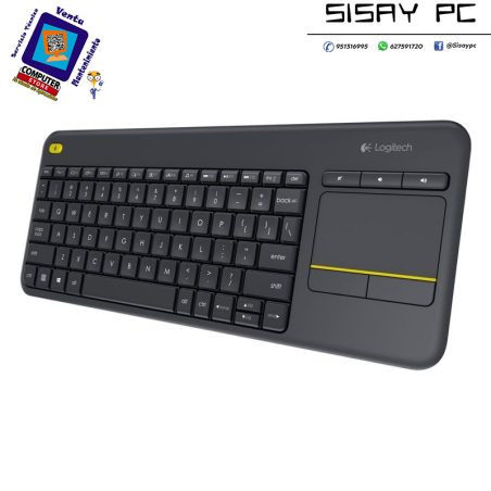 TECLADO LOGITECH K400 PLUS TEC+TOUCHPAD INALAMBRICO