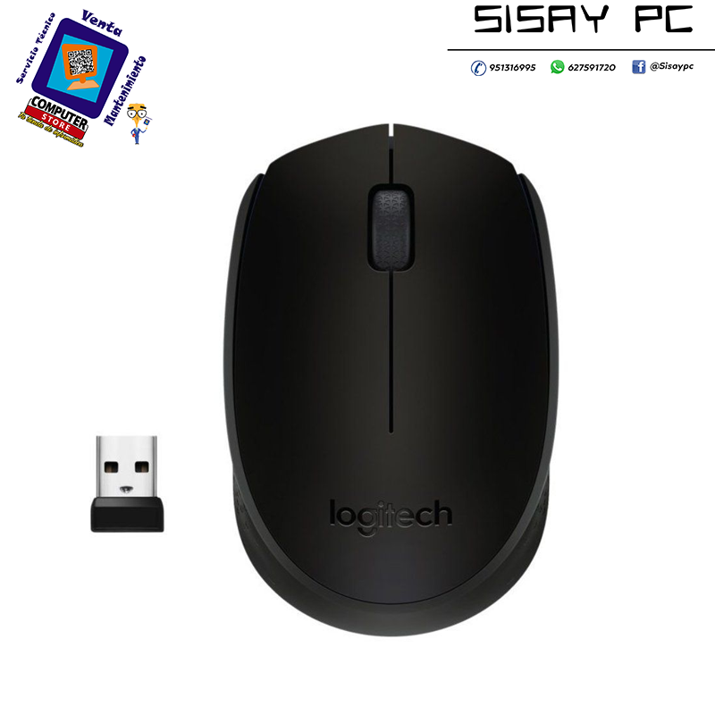 RATON LOGITECH B170 WIRELESS NANO RECEPTOR