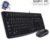 TECLADO + RATON LOGITECH MK120 USB