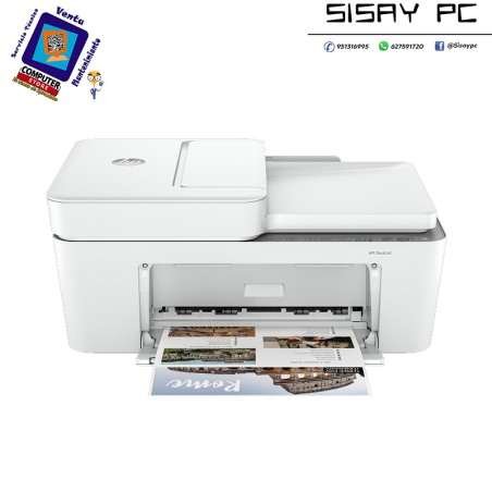 Multifunción HP Deskjet 4220e WiFi/ Fax / ADF/ Blanca