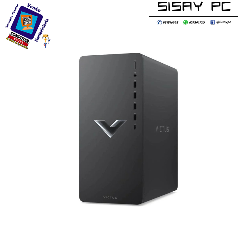 PC Gaming HP Victus 15L TG02-0108NS Ryzen 5 5600G/ 16GB/ 512GB SSD/ Radeon RX 6400/ Win11