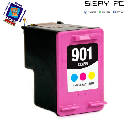 Tinta reciclada para HP N901 XL Color 440 pag.