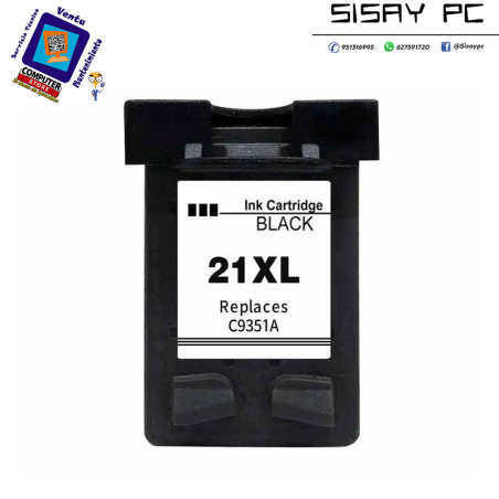 Tinta reciclada para HP N21 XL Negro 720 pag.