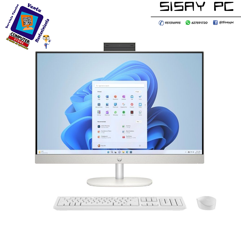 PC All in One HP 27-CR0079NS Intel Core i5-1335U/ 16GB/ 512GB SSD/ 27"/ Win11