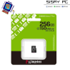 Tarjeta de Memoria Kingston CANVAS Select Plus 256GB micro SD XC/ Clase 10/ 150MBs