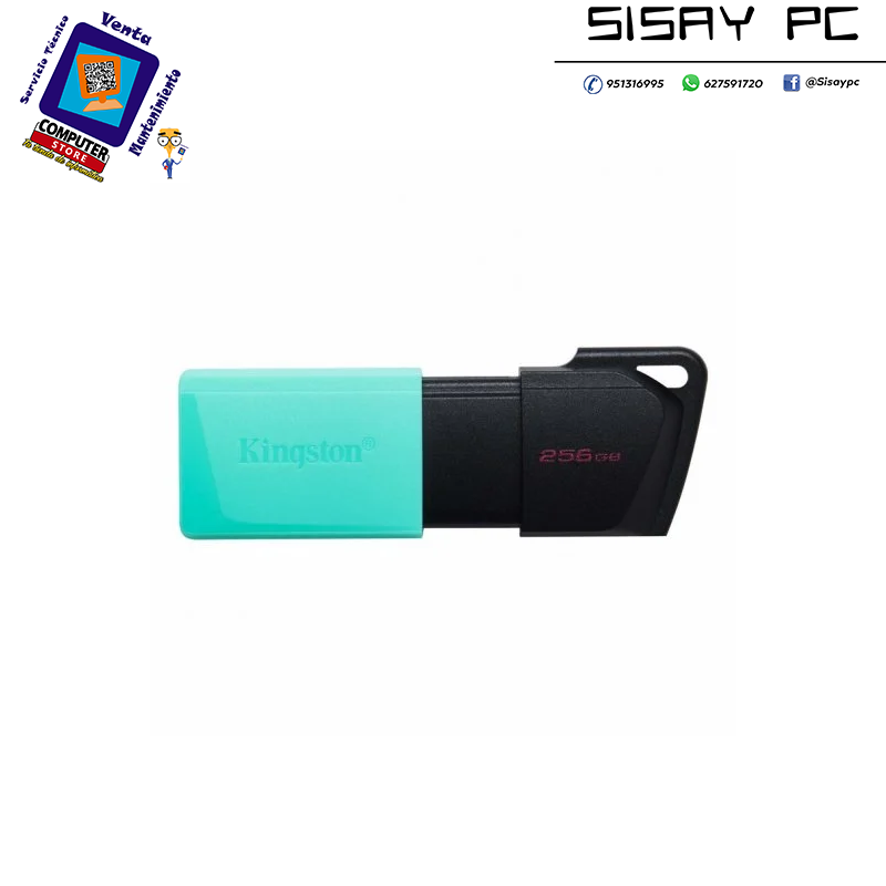 PEN DRIVE 256GB KINGSTON USB3.2 D.T EXODIA VERDE