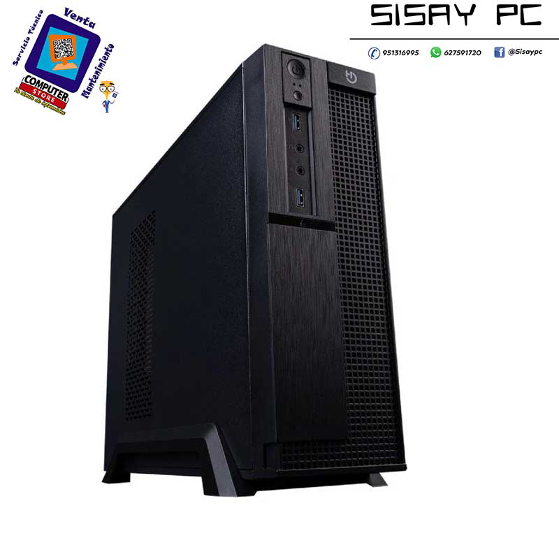 Caja Sobremesa Slim Hiditec SLM30 PSU con Fuente 500W