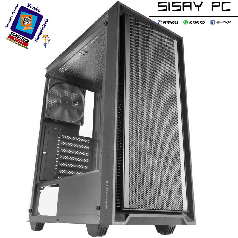 Caja Gaming Semitorre Mars Gaming MC-PMAX