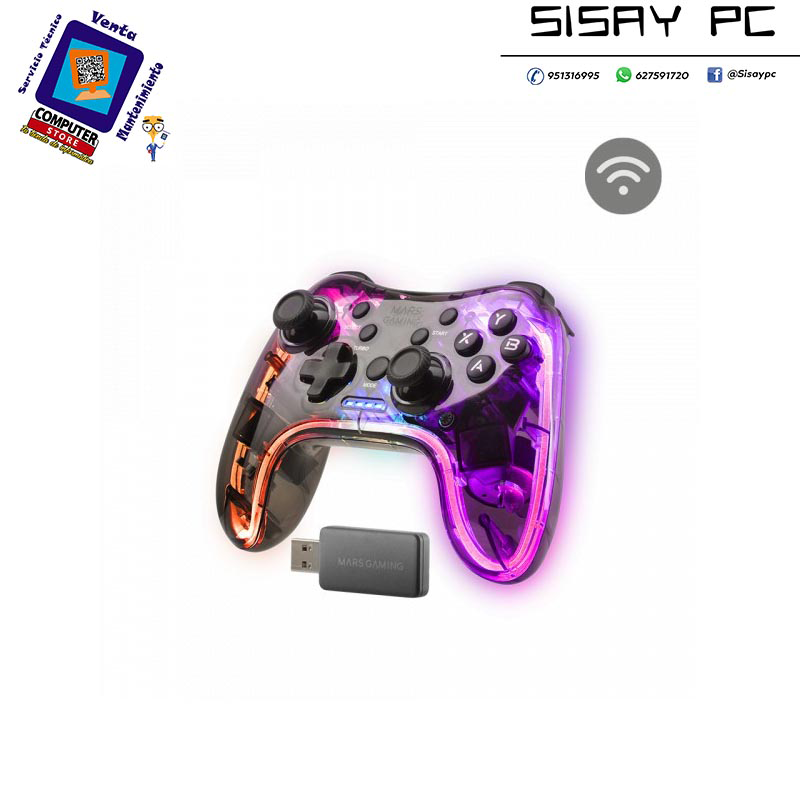 Mando / Gamepad Mars Gaming MGP-24 Inalámbrico
