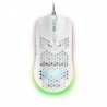RATON MARS GAMING MMAXW RGB 12400DPI USB BLANCO