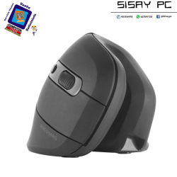 Ratón Gaming Vertical Inalámbrico Mars Gaming MMW-ERGOPRO/ Hasta 3200 DPI