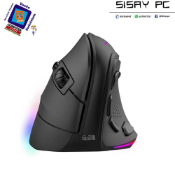 Ratón Gaming Vertical Inalámbrico Mars Gaming MM-SK/ Hasta 8400 DPI
