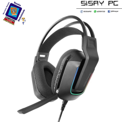 Auriculares Gaming con Micrófono Mars Gaming MH-Strike/ Jack 3.5/ USB/ Negros