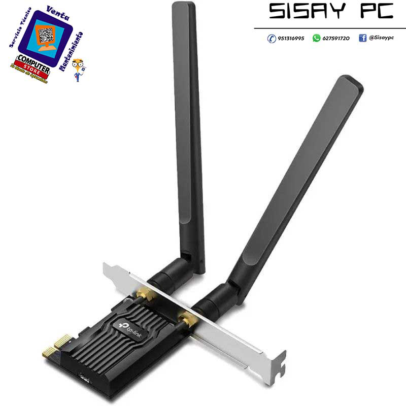 Tarjeta de Red Inalámbrica-PCI Express TP-Link Archer TX20E/ 1800Mbps/ 2.4/5GHz