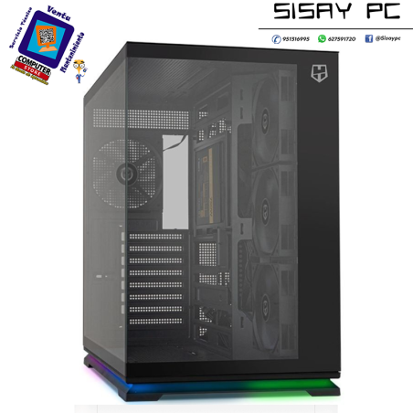 Caja Gaming Semitorre Nox Hummer Galaxy
