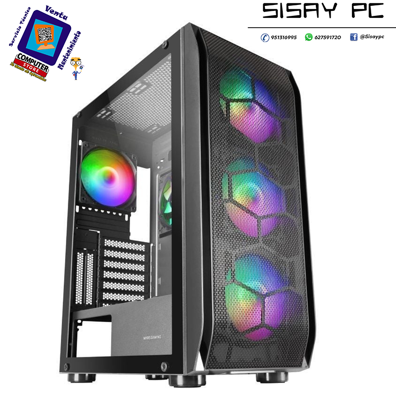 Caja Gaming Torre Mars Gaming MC-KX