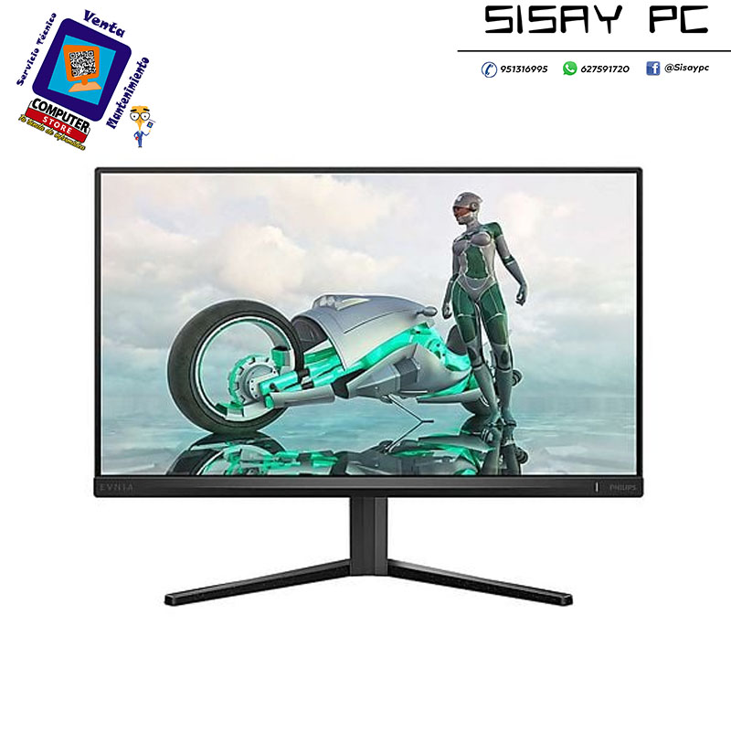 Monitor gaming - PHILIPS 23,8 , Full-HD, 1 ms, 180 Hz, Negro"