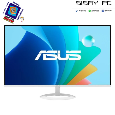 MONITOR 23 ASUS VC239HE-W IPS FHD HDMI-VGA BLANCO"