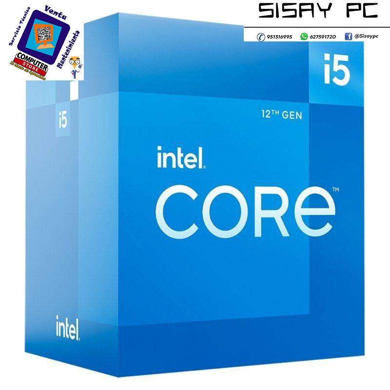Intel Core i5-12400 2.50GHz Socket 1700