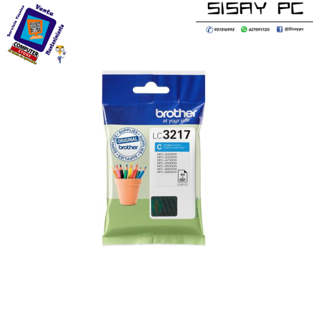 CARTUCHO BROTHER LC3217 CIAN MFC-J5730DW