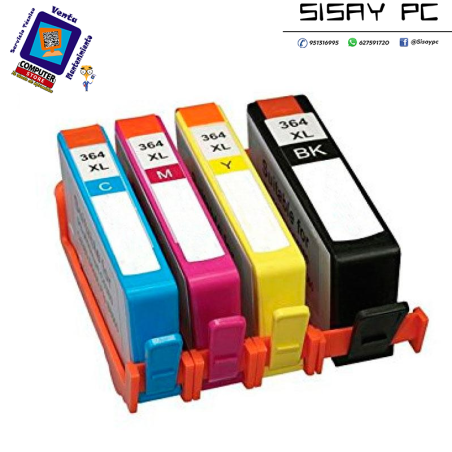 Tinta compatible para HP n364 xl