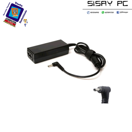 Cargador compatible para portátil ACER / ASUS / MEDION 45W 19V 2.37A 3.0x1.1