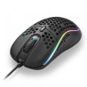 RATON SHARKOON LIGHT2 S NEGRO RGB
